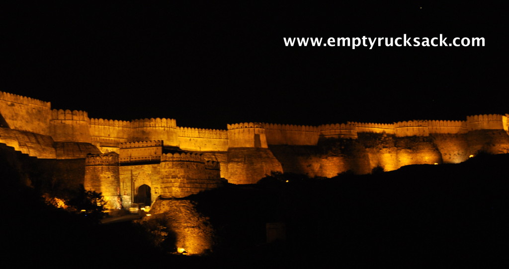 Light and Sound show accentuates the beauty of the fort.