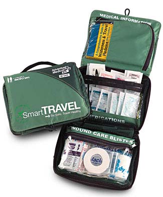 empty rucksack travelers ladakh road trip medicine kit
