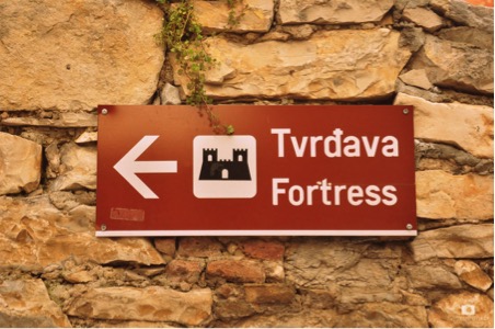 On the way to the Fortress of Turina